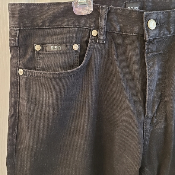 BOSS black stretch Maine jeans 34W 31L - Picture 5 of 10